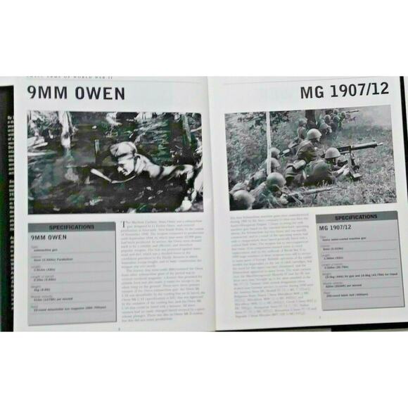 Small Arms of WWII by Chris Chant HC Book – Photos of Each Weapon Featured - Picture 7 of 10